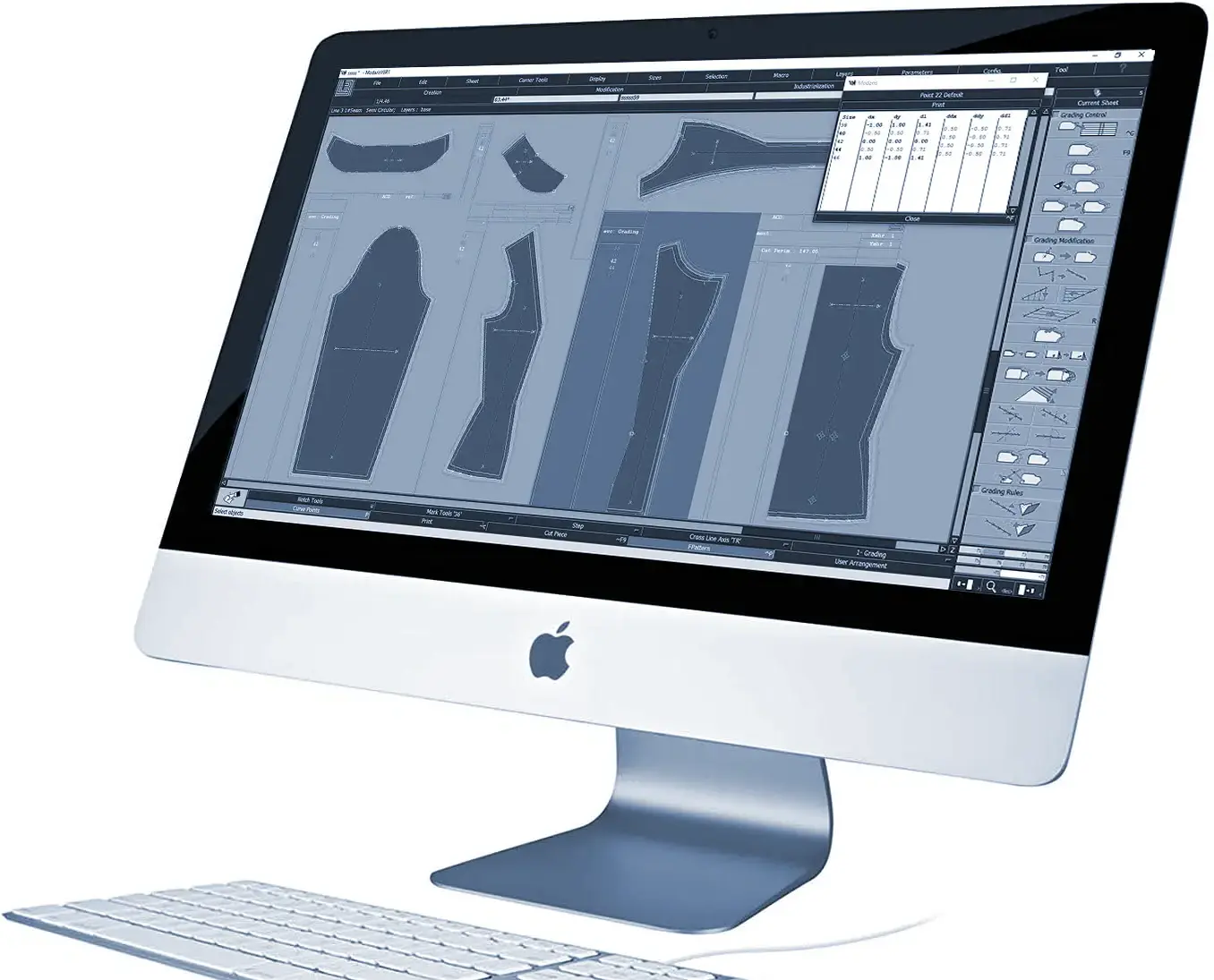 Disegno manuale di cartamodello per abbigliamento - qualità nella modelleria sartoriale
