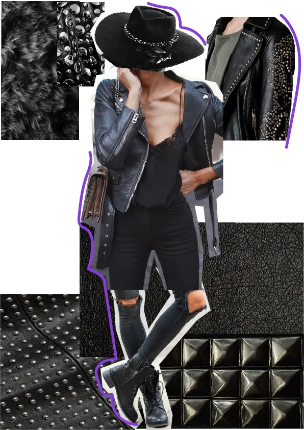 Moodboard per progettazione moda a Verona - Model Studio servizi di modelleria abbigliamento Veneto